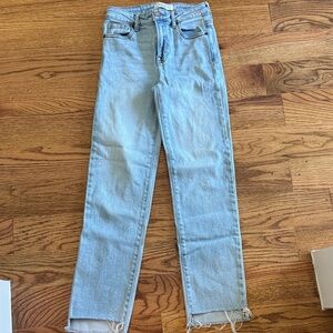 Classic Light Blue Straight Leg Women's Jeans